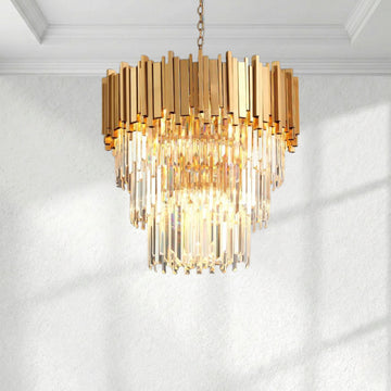 Elian Kaia Crystal Pendant Chandelier