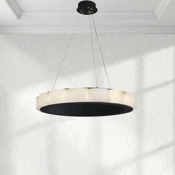 Alabaster Cloudy Chandelier