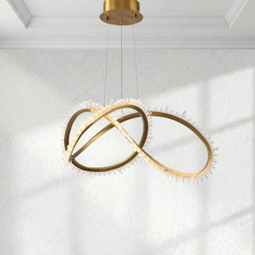 Leti Crystal Ring Chandelier