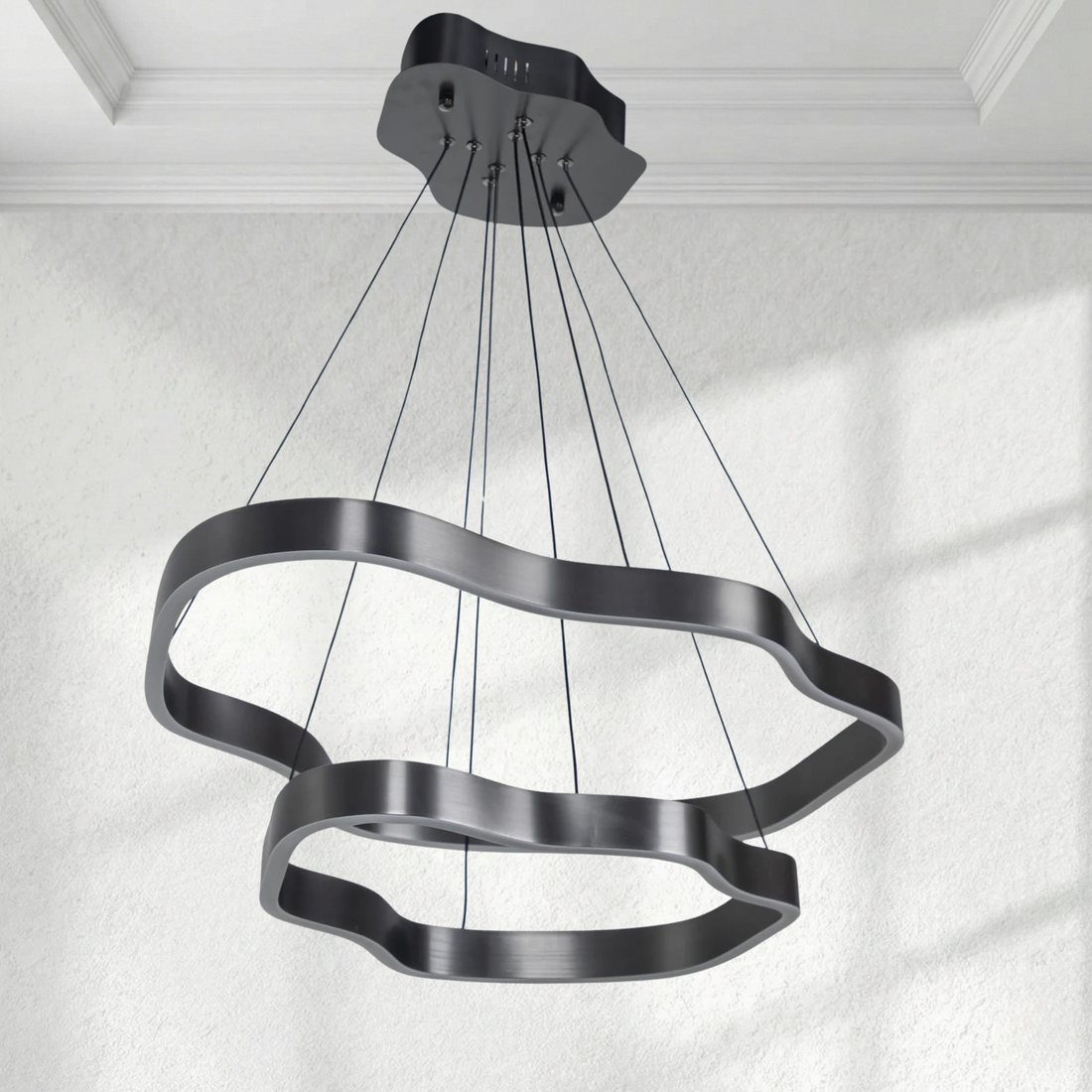 Nimbus Duo Living Room LED Chandelier