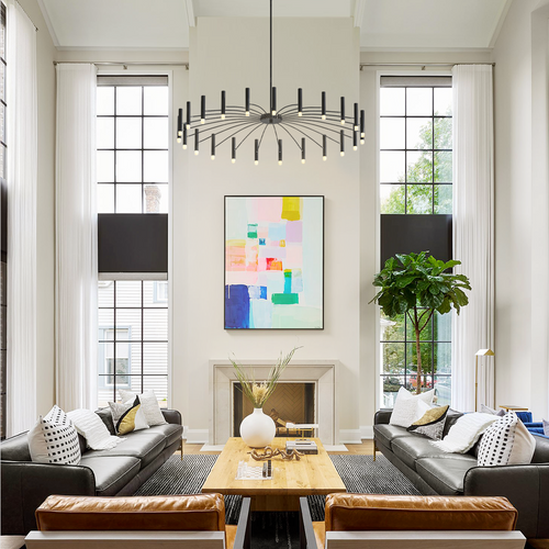 Kendall Contemporary Chandelier For Living Room