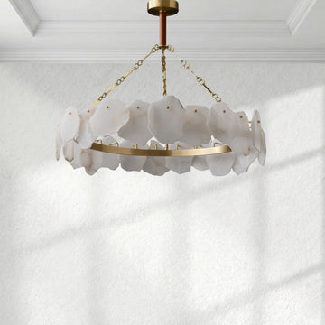 August Modern marble Round chandelier