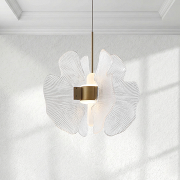 Ginkgo Ethereal Glass Pendant Light