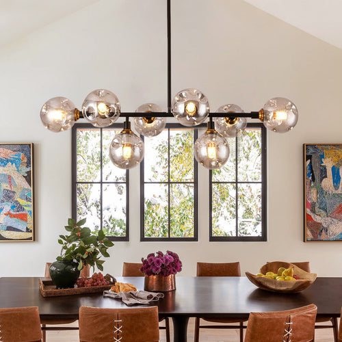 Primas Glass Linear Chandelier