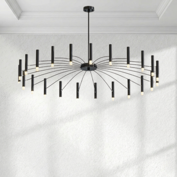 Candle Contemporary Chandelier For Living Room