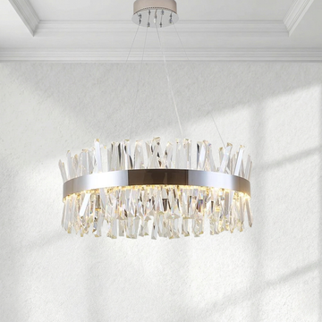 Arsen Crystal Round Chandelier
