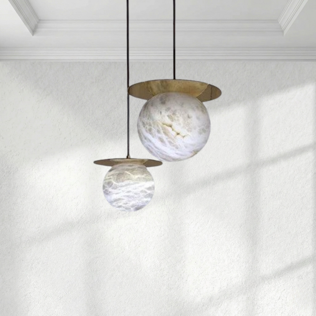 Alabaster Stellar Pendant
