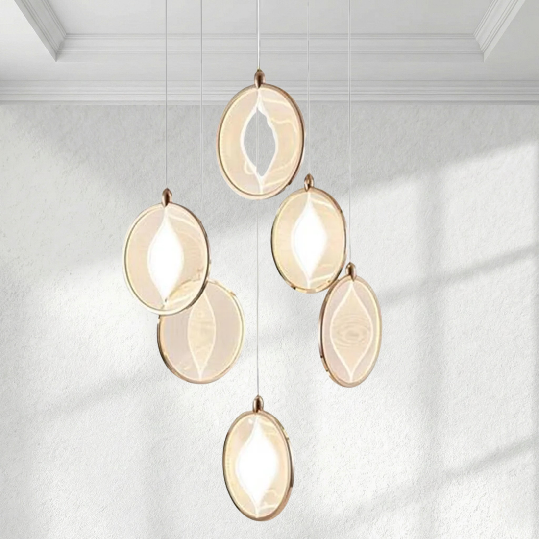 Halo Cascade LED Chandelier