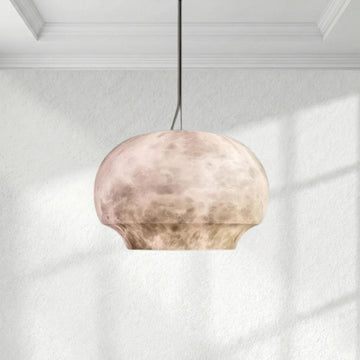 Alabaster Celine Pendant 9.5" D 10.2" D