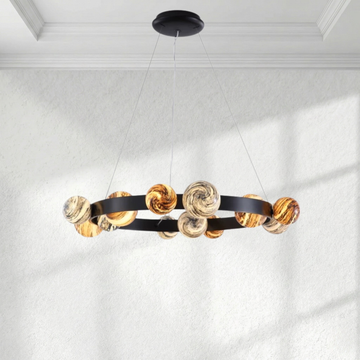 Celestial Orbit Chandelier