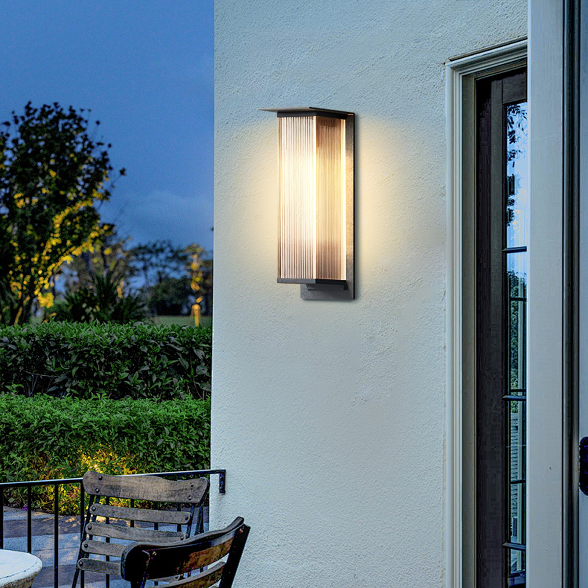 Oleron Box Outdoor Wall Sconce - Harper-1-Luxehomezone