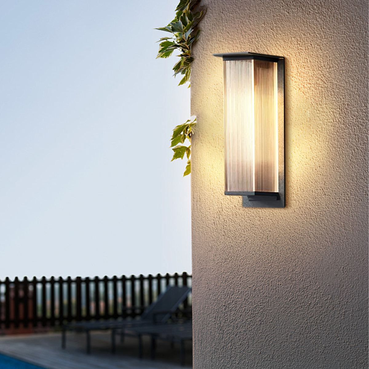 Oleron Box Outdoor Wall Sconce - Harper-1-Luxehomezone